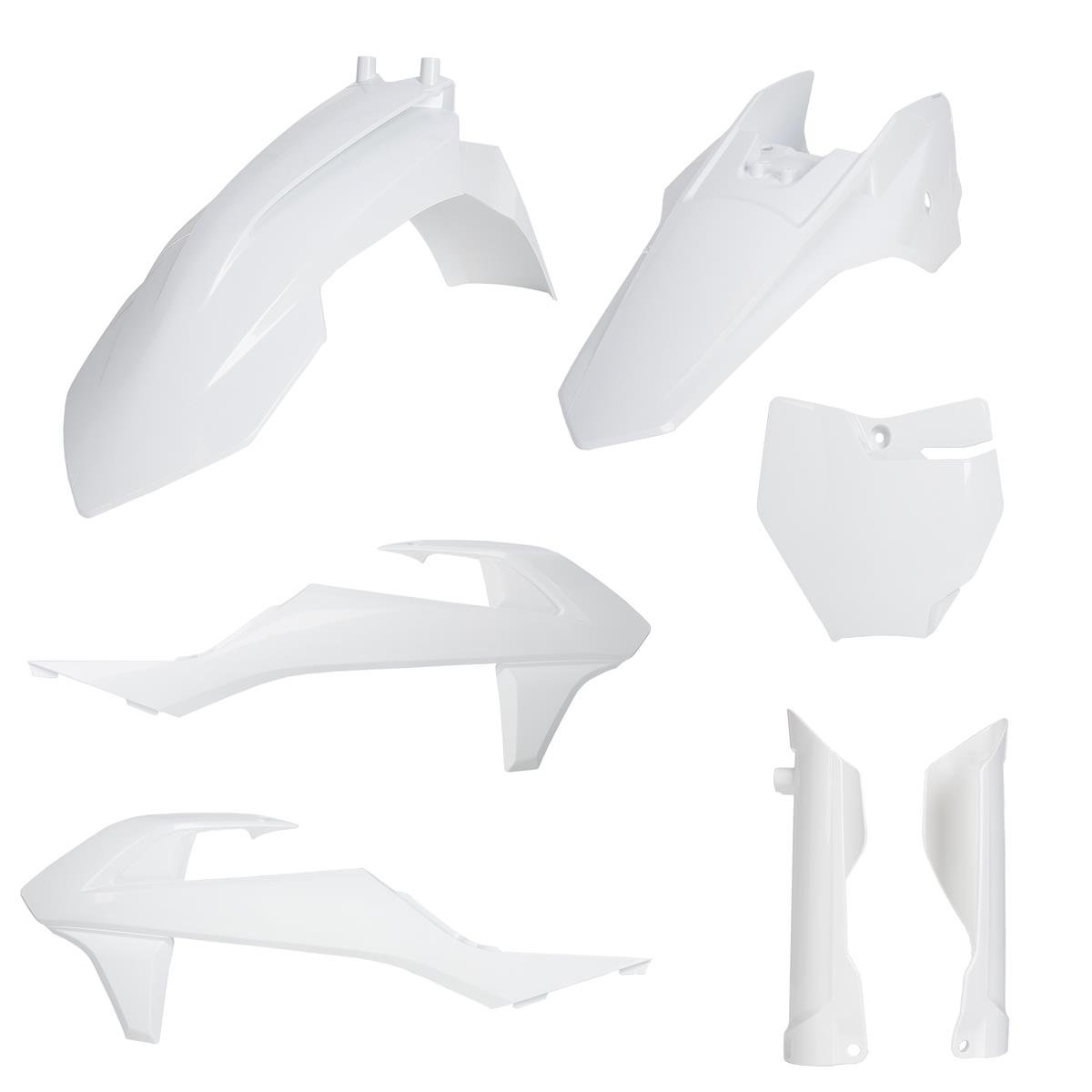 Acerbis Plastic Kit Full Gas Gas MC 50 21-, MC-E 5 21-, KTM SX 50 16-, SX-E 5 20-, White