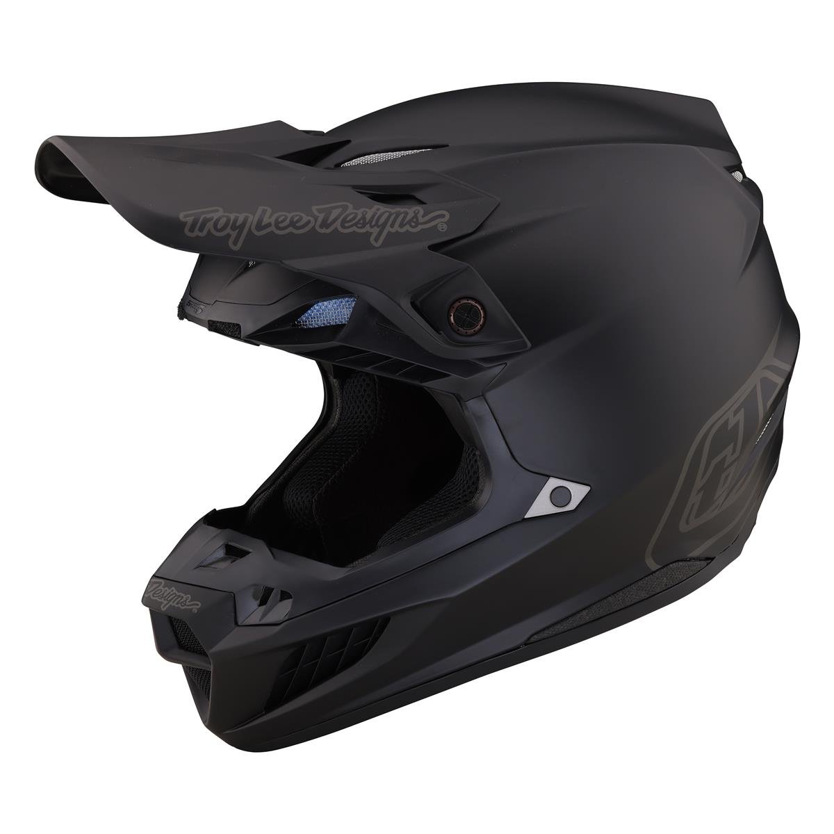 Troy Lee Designs Motocross-Helm SE5 Composite MIPS Core Black