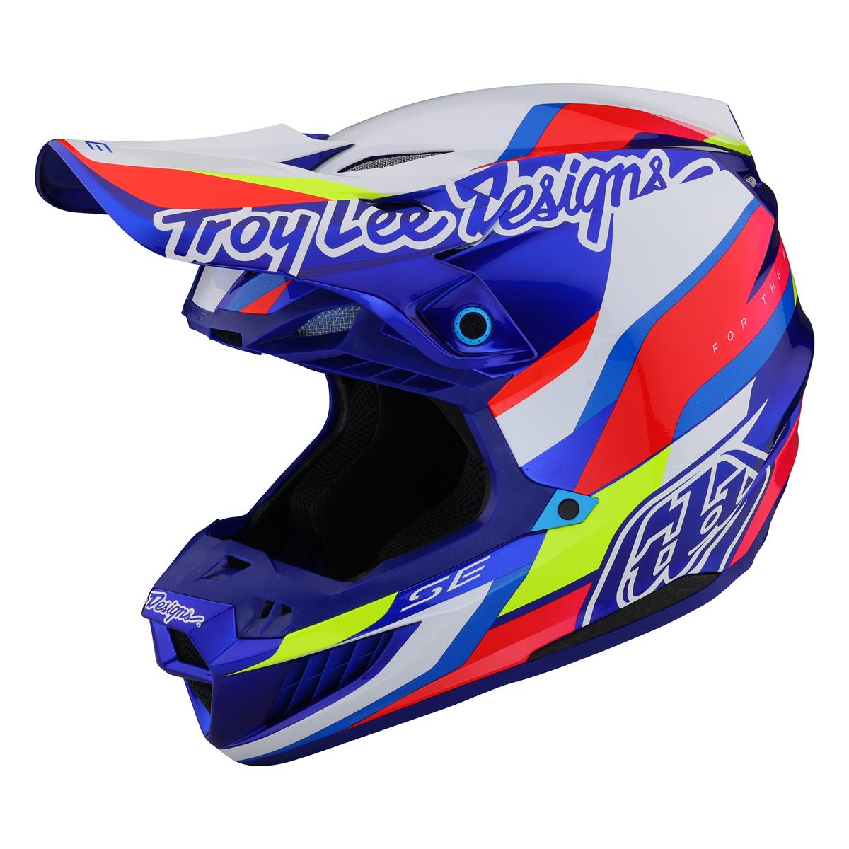 Troy Lee Designs MX Helmet SE5 Composite MIPS Omega Blue