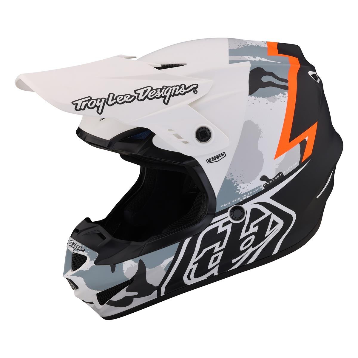 Troy Lee Designs Motocross-Helm GP Volt - Camo White