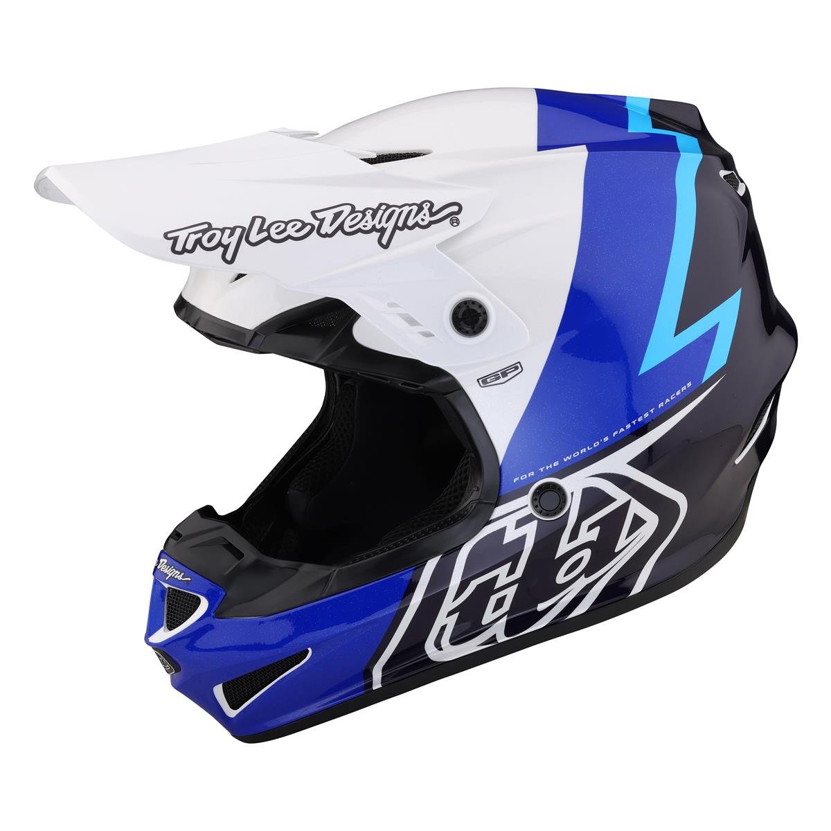 Troy Lee Designs Motocross-Helm GP Volt - Blau