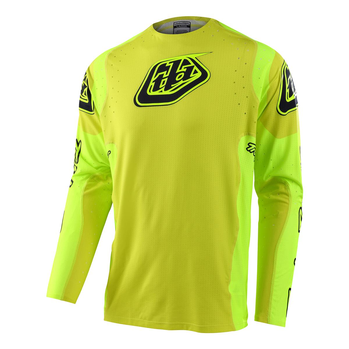 Troy Lee Designs Maglia MX SE Ultra Sequence - Flo Yellow