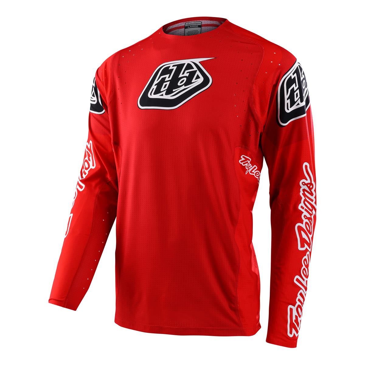 Troy Lee Designs Maillot MX SE Ultra Sequence - Rouge