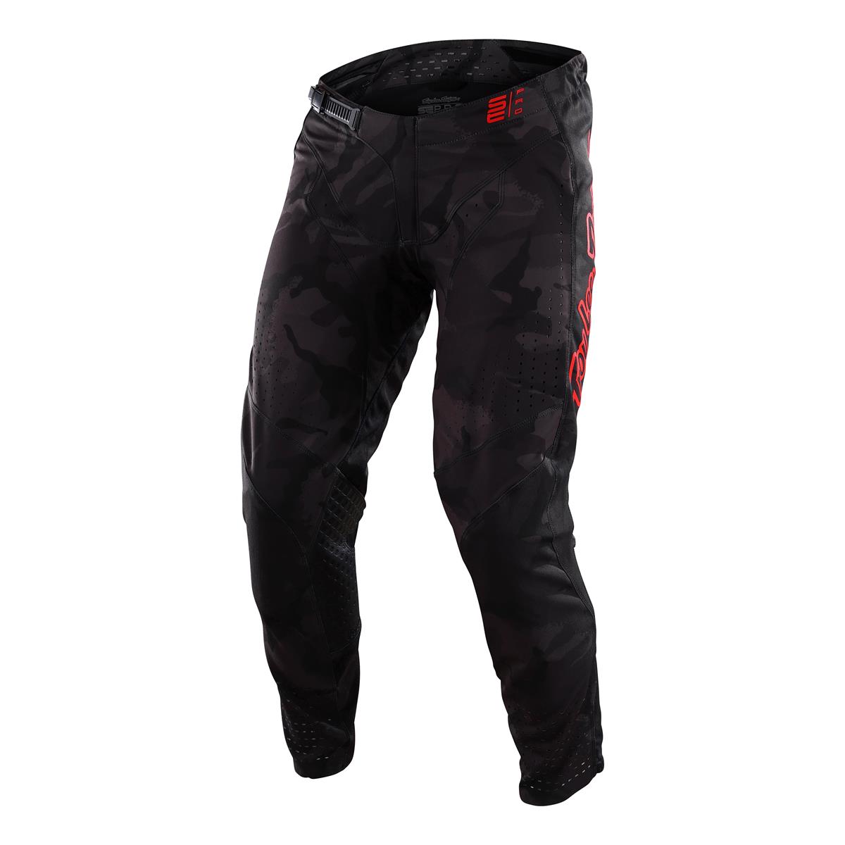Troy Lee Designs MX Pants SE Pro Solo - Camo Black/Gray