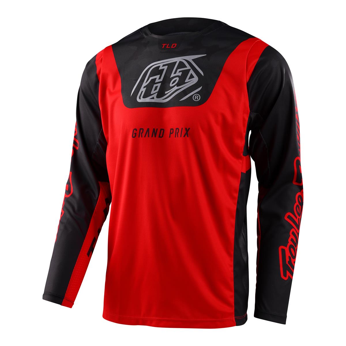 Troy Lee Designs Maillot MX GP Pro Blends - Camo Red/Black