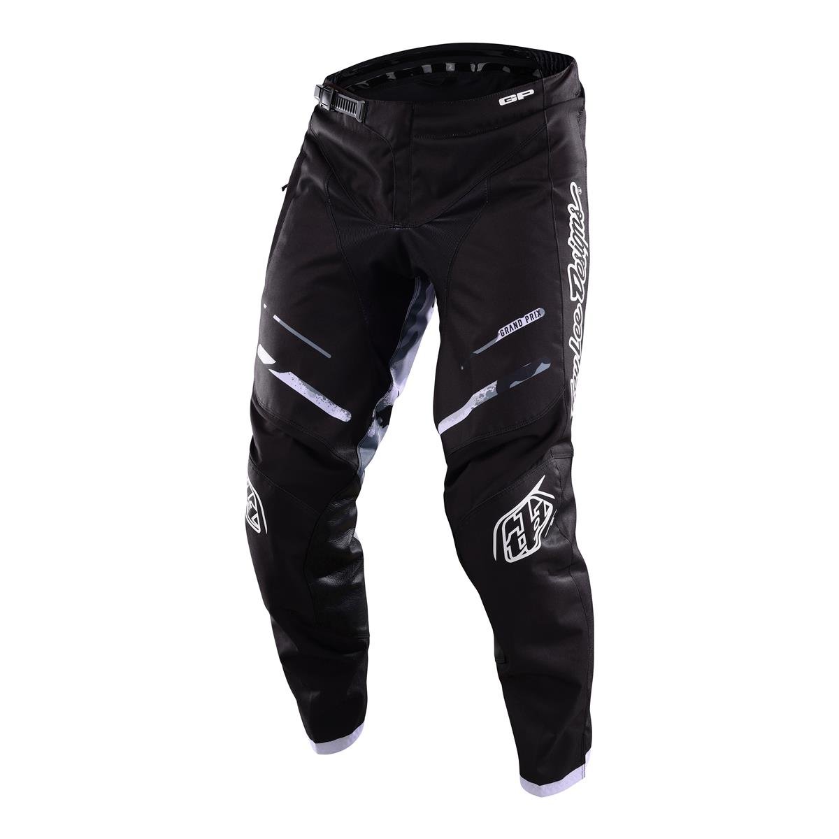Troy Lee Designs Pantaloni MX GP Pro Blends - Camo Black/White