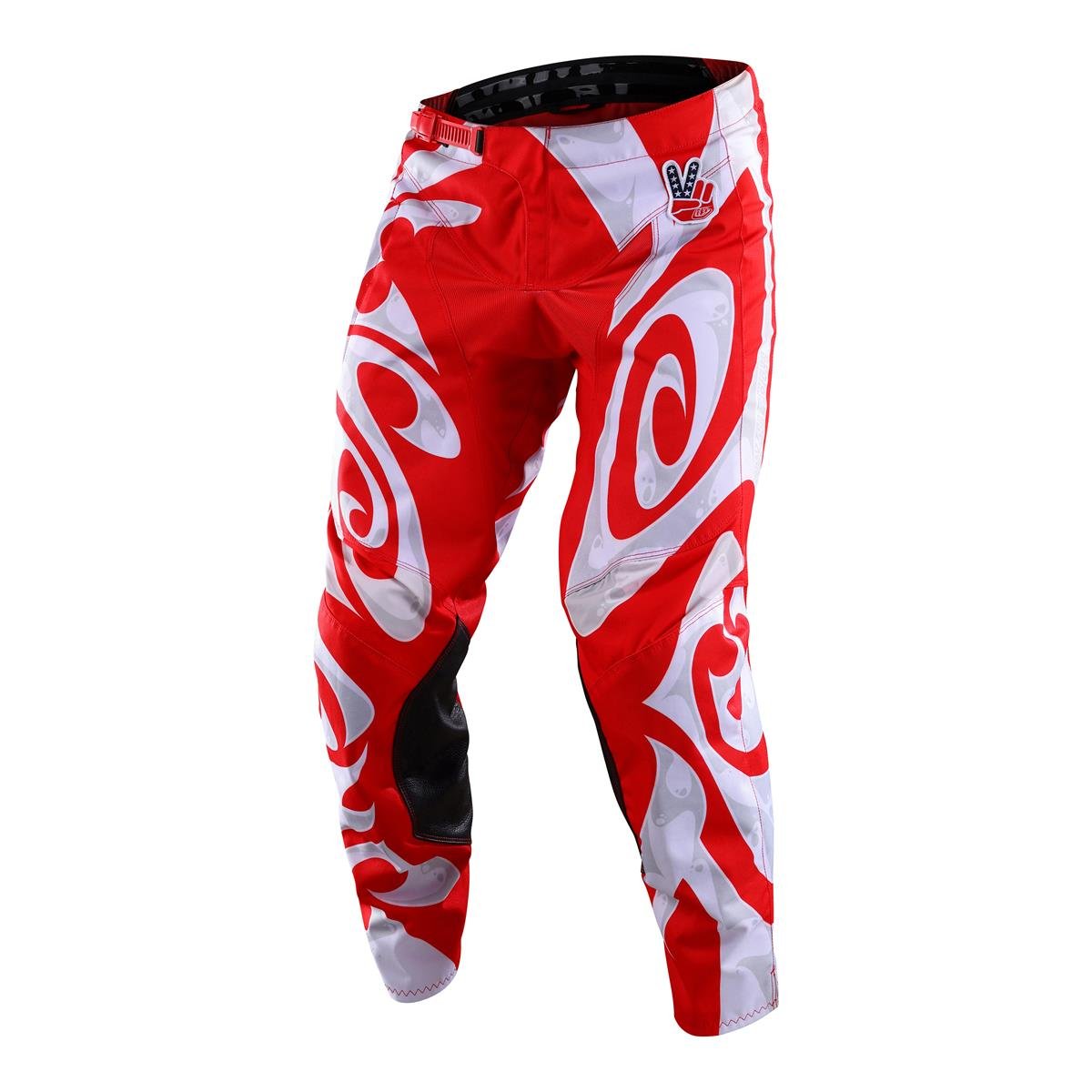 Troy Lee Designs Pantaloni MX GP Pro Hazy Friday - Red/White