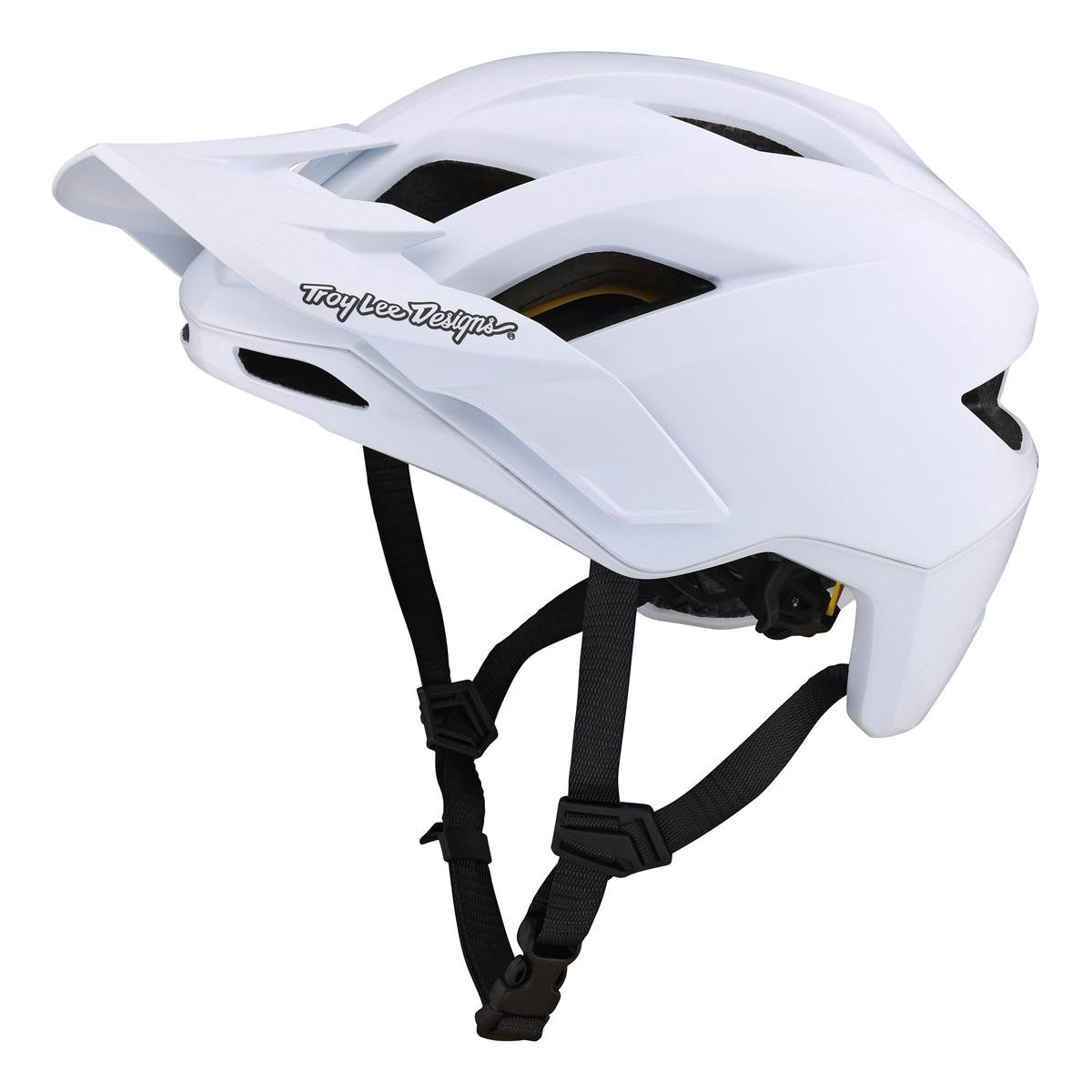 Troy Lee Designs Enduro MTB Helmet Flowline MIPS Orbit - White