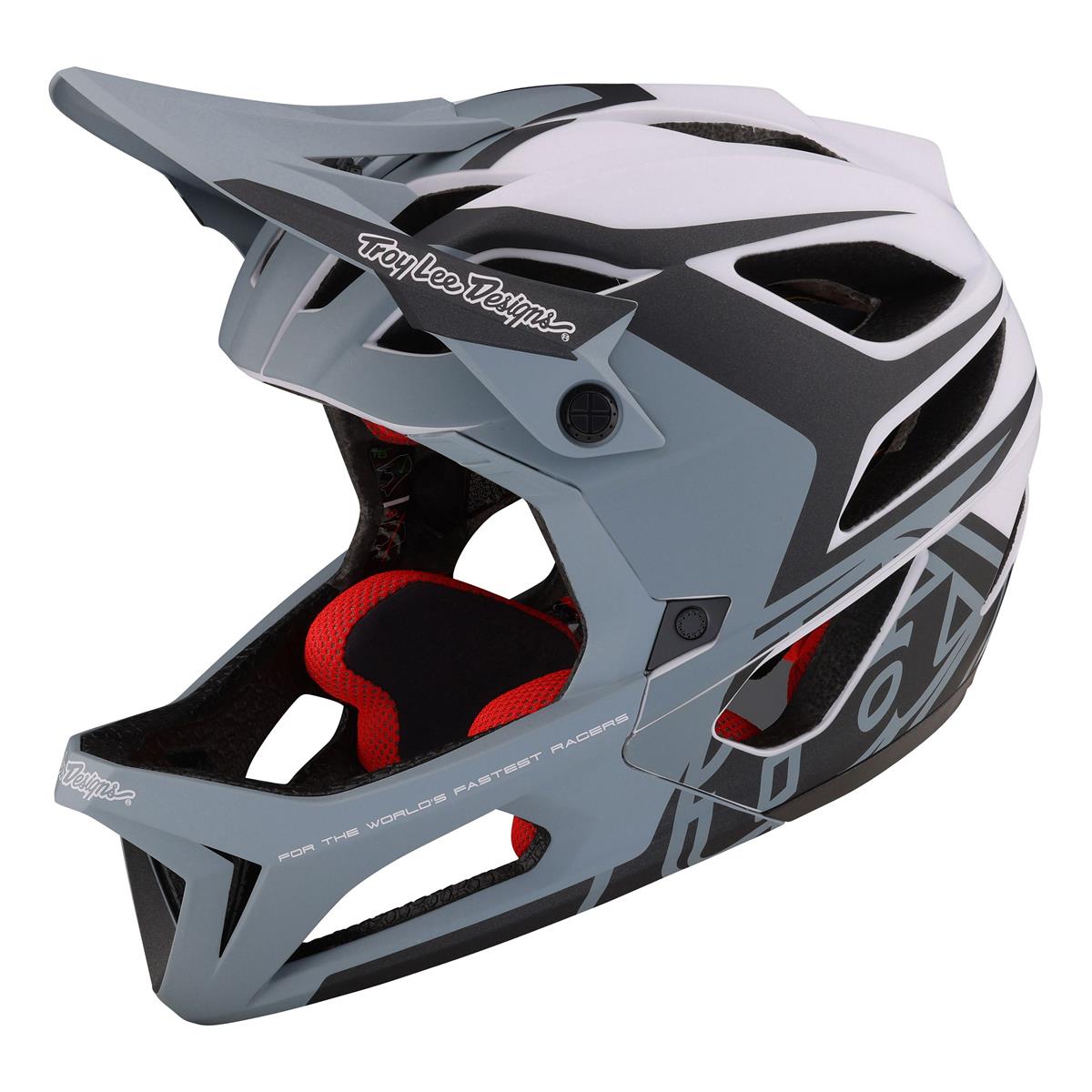 Troy Lee Designs Enduro MTB-Helm Stage MIPS Valance - Grau