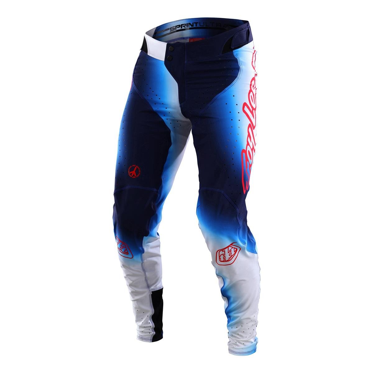 Troy Lee Designs MTB Pants Sprint Ultra Lucid  WhiteBlue  Maciag Offroad