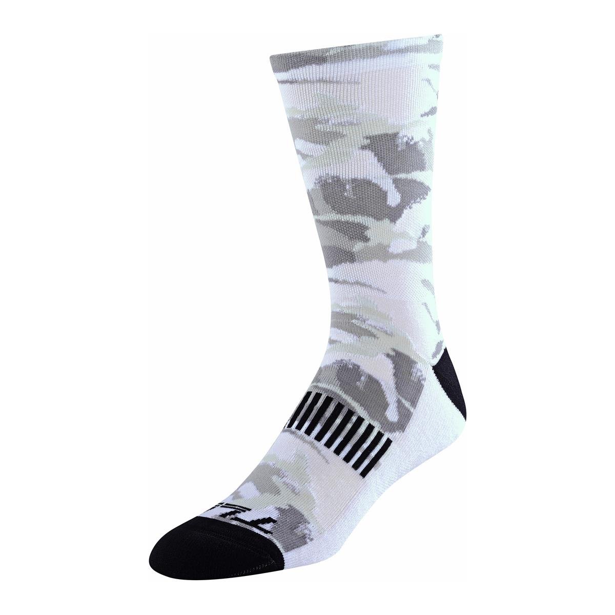 Troy Lee Designs Chausettes Signature Performance Camo Cement