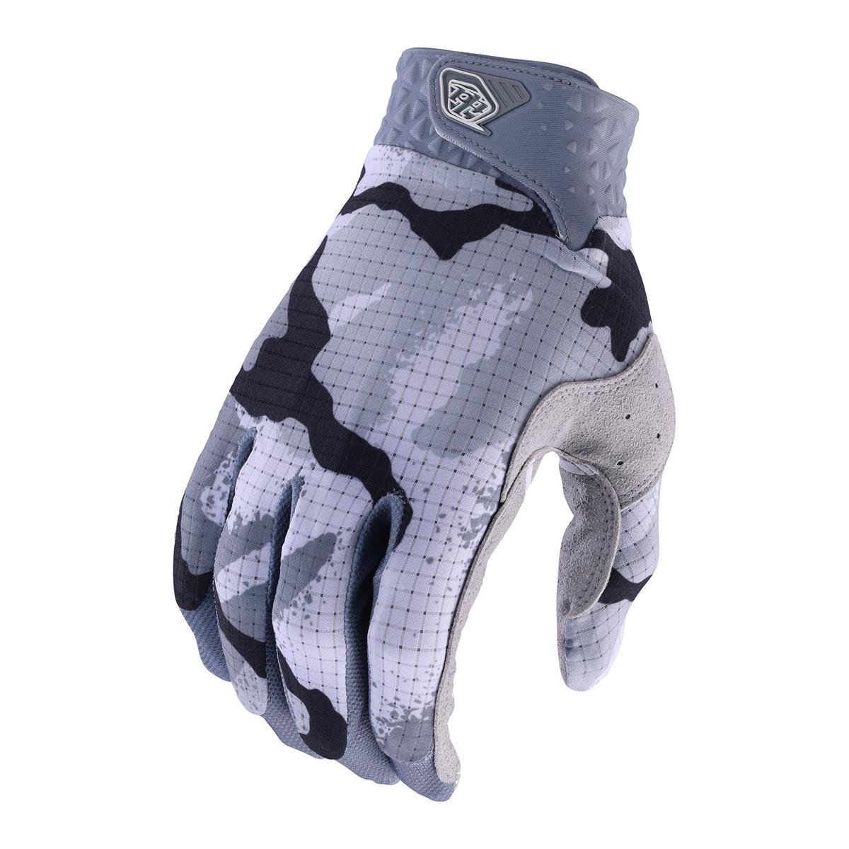 Troy Lee Designs Gloves Air Camo - Gray/White
