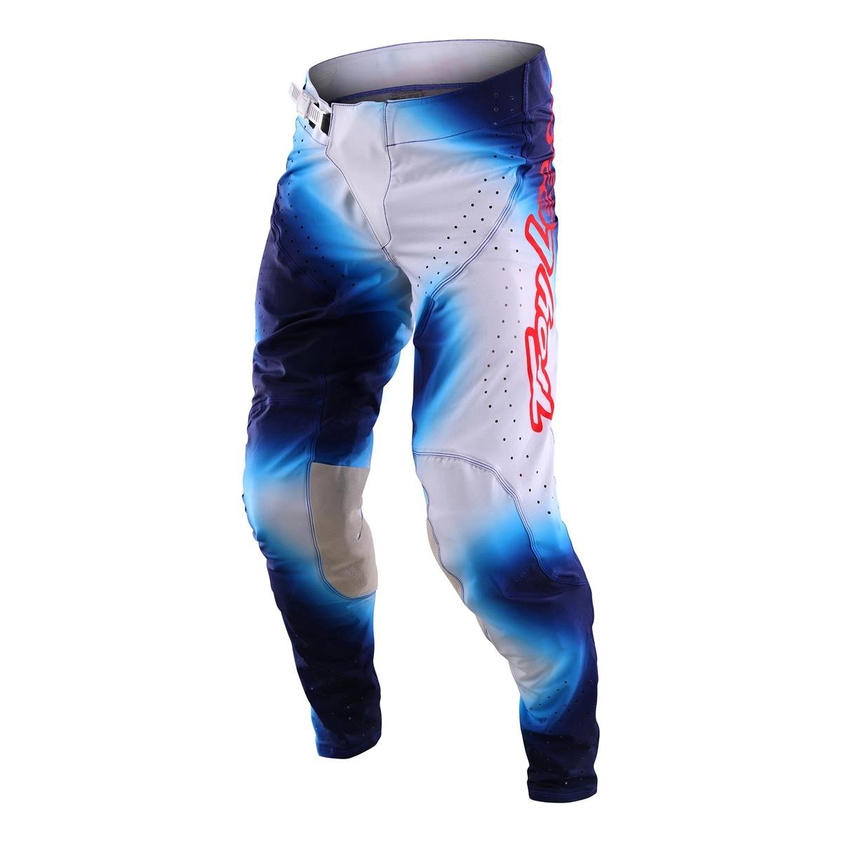 Troy Lee Designs Pantaloni MX SE Ultra Lucid - White/Blue