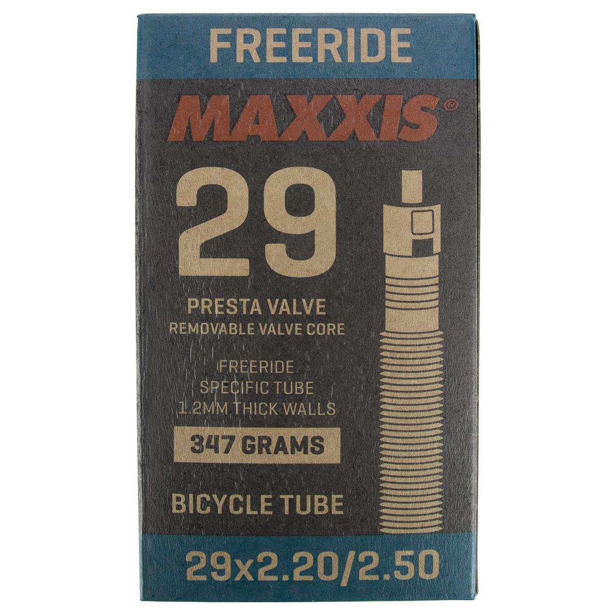 Maxxis MTB-Schlauch Freeride 29 x 2.20 - 2.50 Zoll, SV 36mm, Wandstärke 1,2 mm