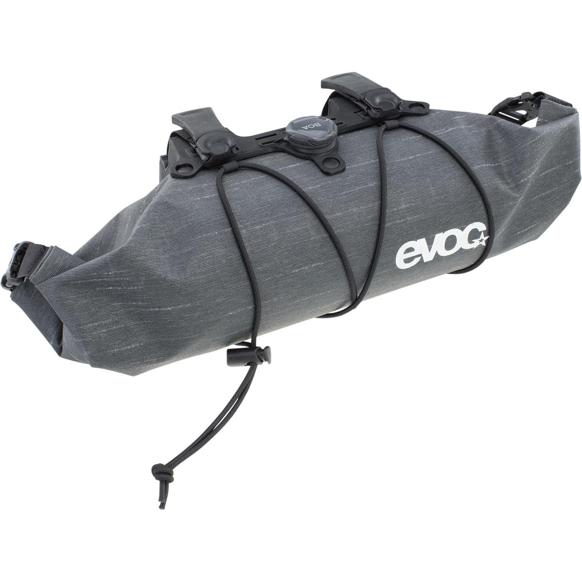 Evoc Handlebar Bag Handlebar Pack Boa WP 2.5 Carbon Gray
