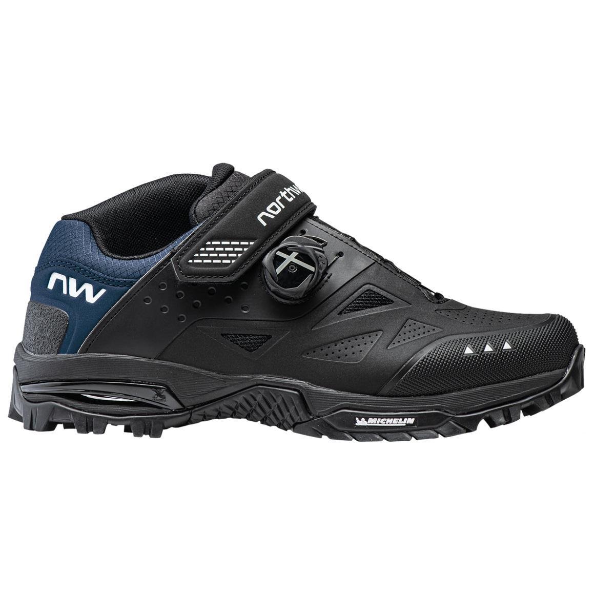 Northwave MTB Shoes Enduro Mid 2 Black/Dark Blue