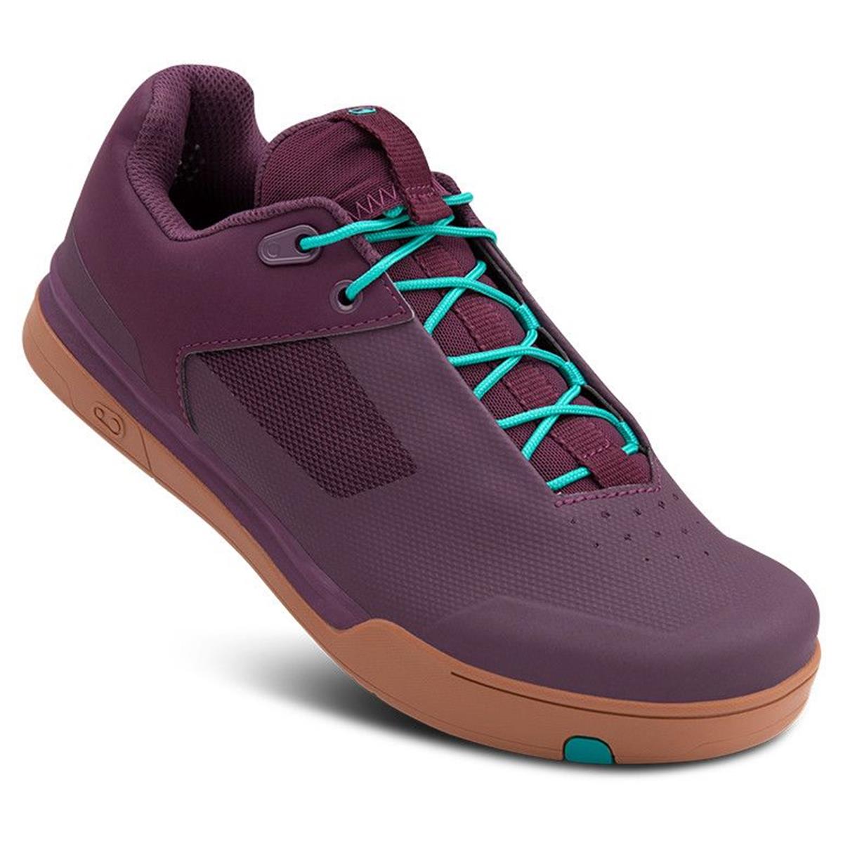 Crankbrothers MTB-Schuhe Mallet Lace Purple Haze/Teal Blue/Gum