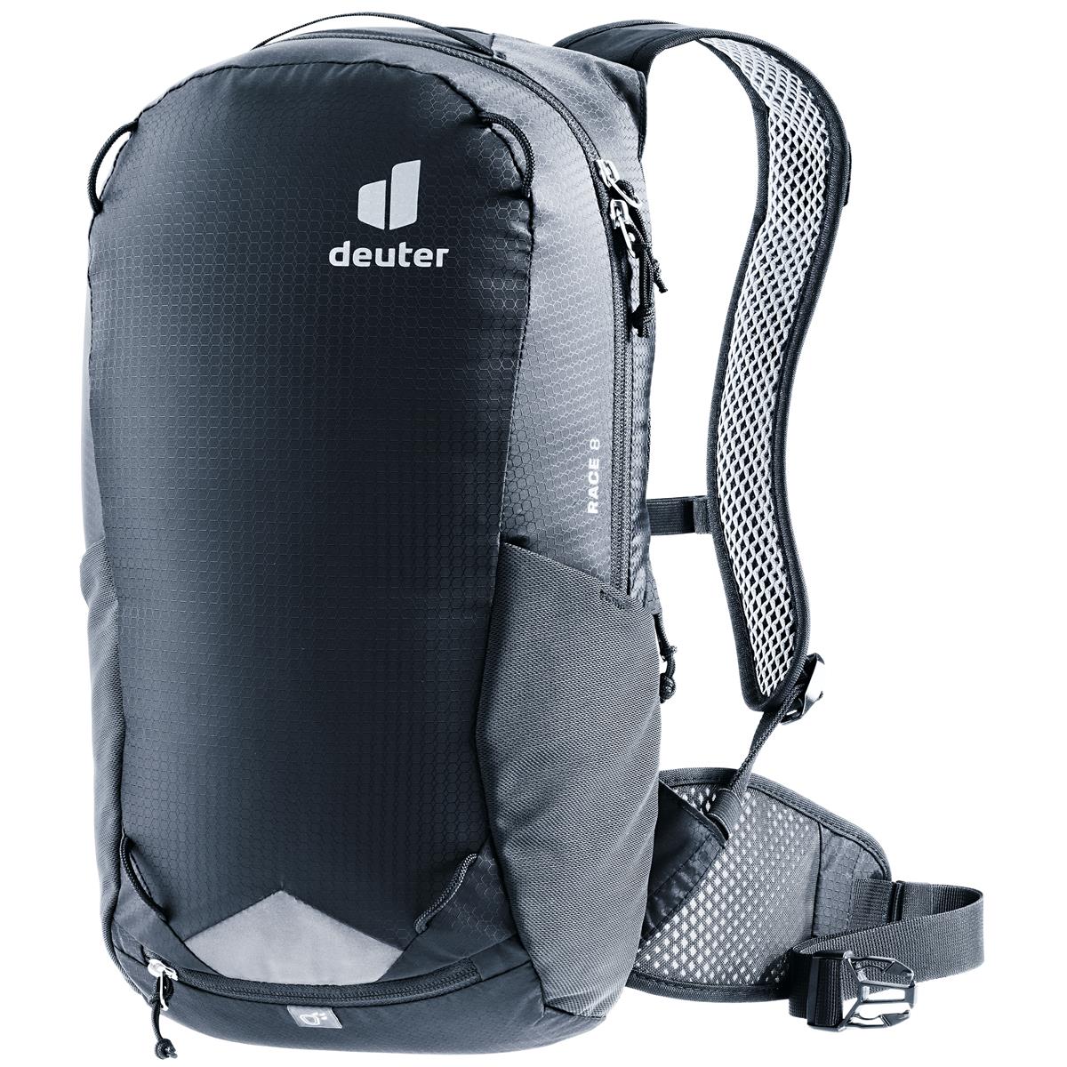 Deuter MTB Backpack with Hydration System Compartment Race 8 8L - Black