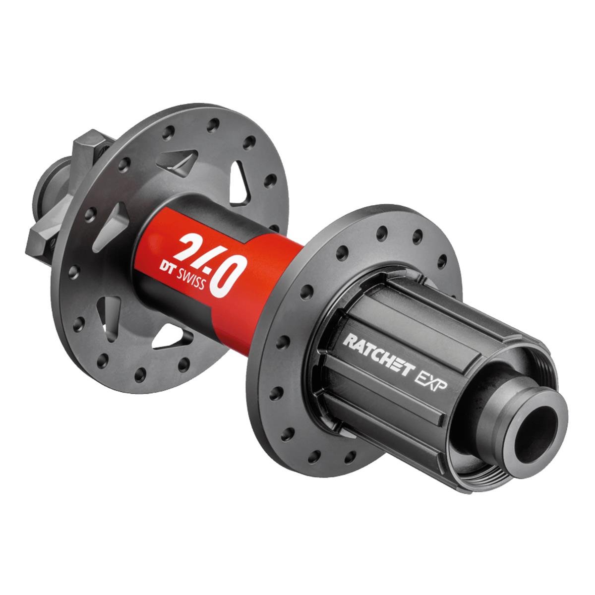 DT Swiss MTB-Nabe Hinterrad 240 EXP Disc Brake, 148 mm/12 mm, TA (Boost), IS 6-Bolt, Shimano Light