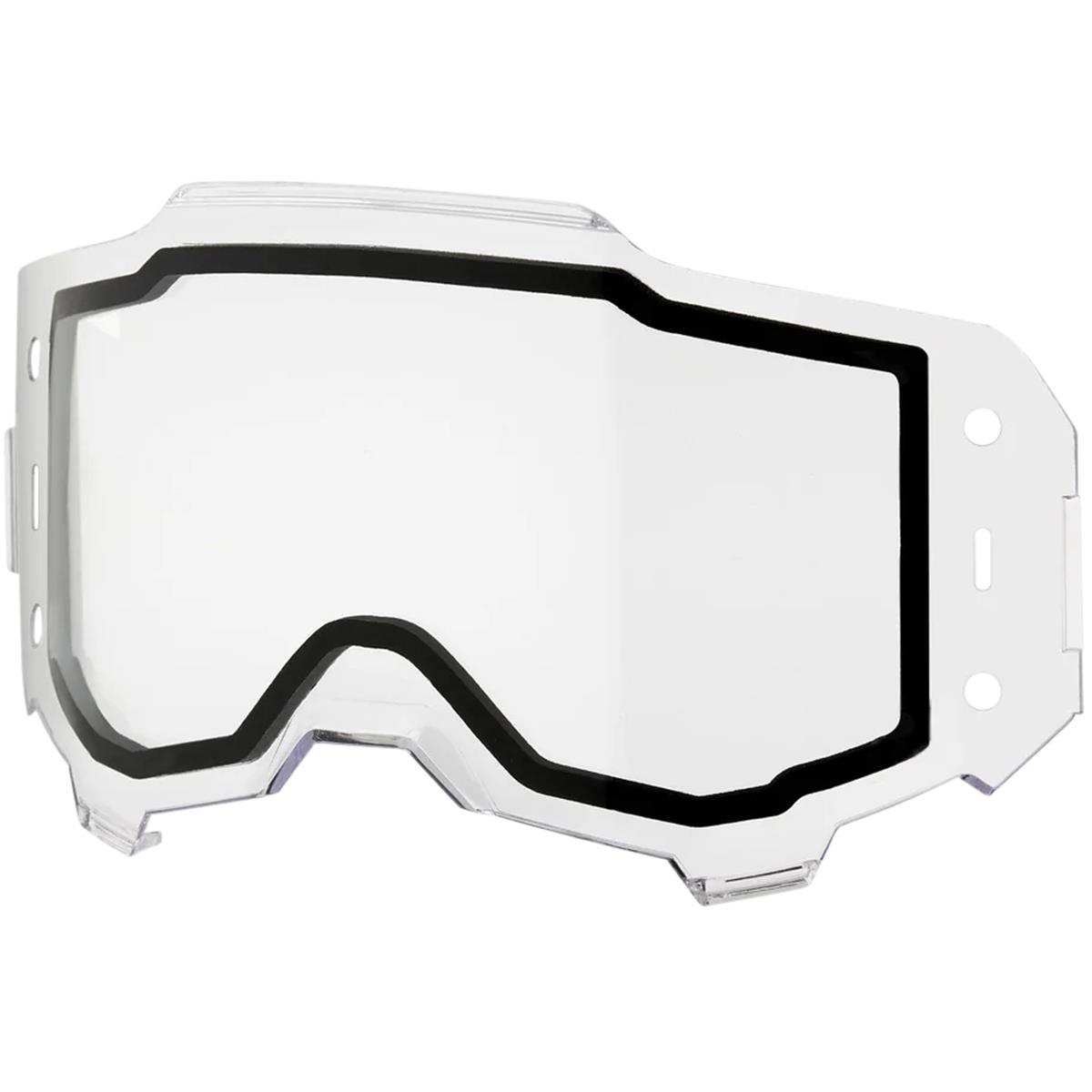 100% Replacement Lens Armega Forecast Clear - Dual Panel
