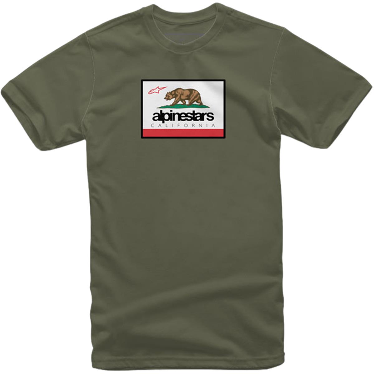 Alpinestars T-Shirt Cali 2.0 Military Grün