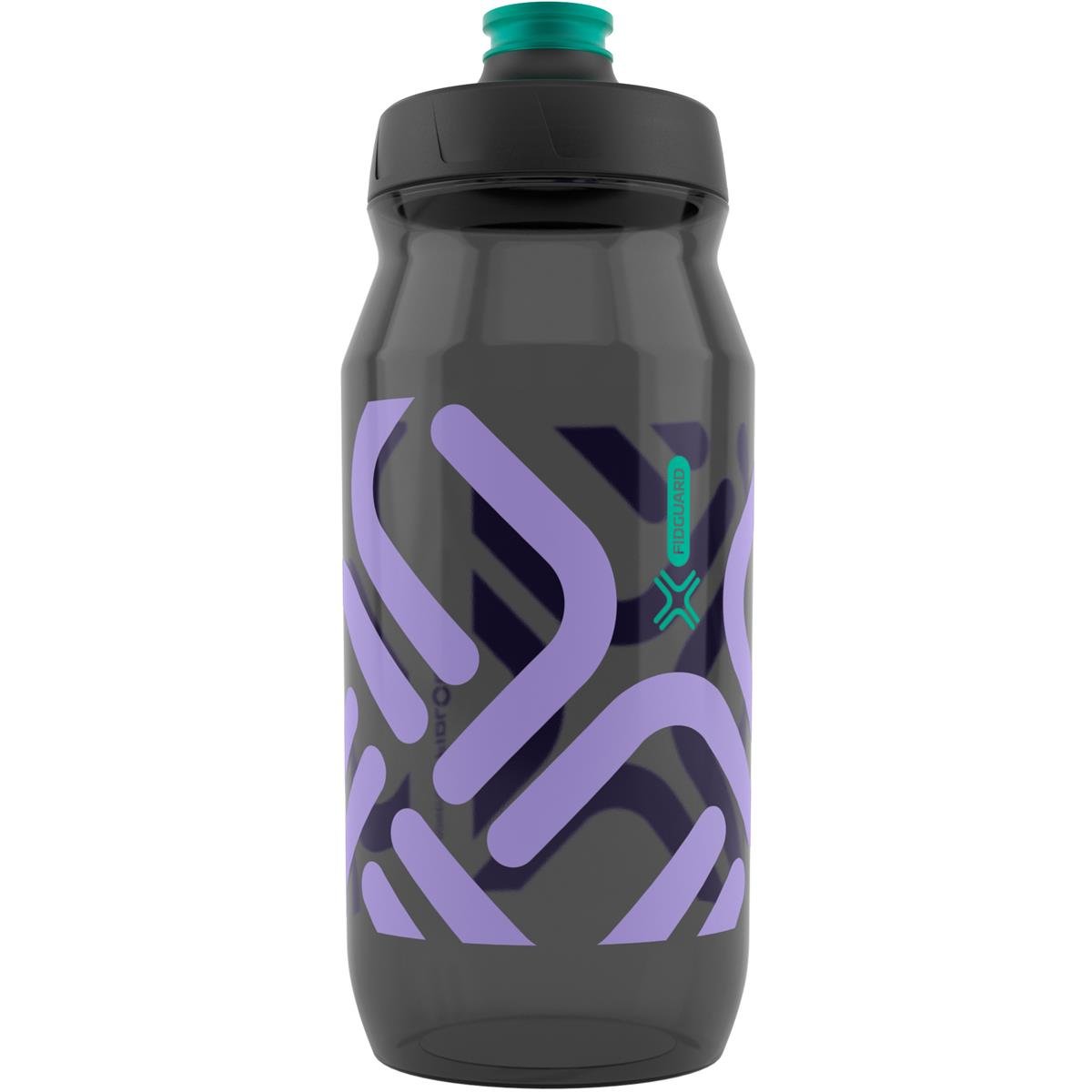 Fidlock Water Bottle Fidguard Transparent Black / Lilac, 600 ml