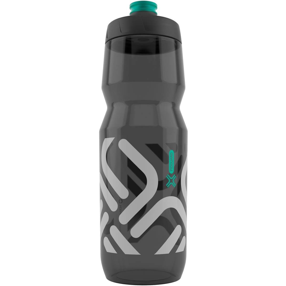 Fidlock Water Bottle Fidguard Transparent Black / Light Gray, 750 ml