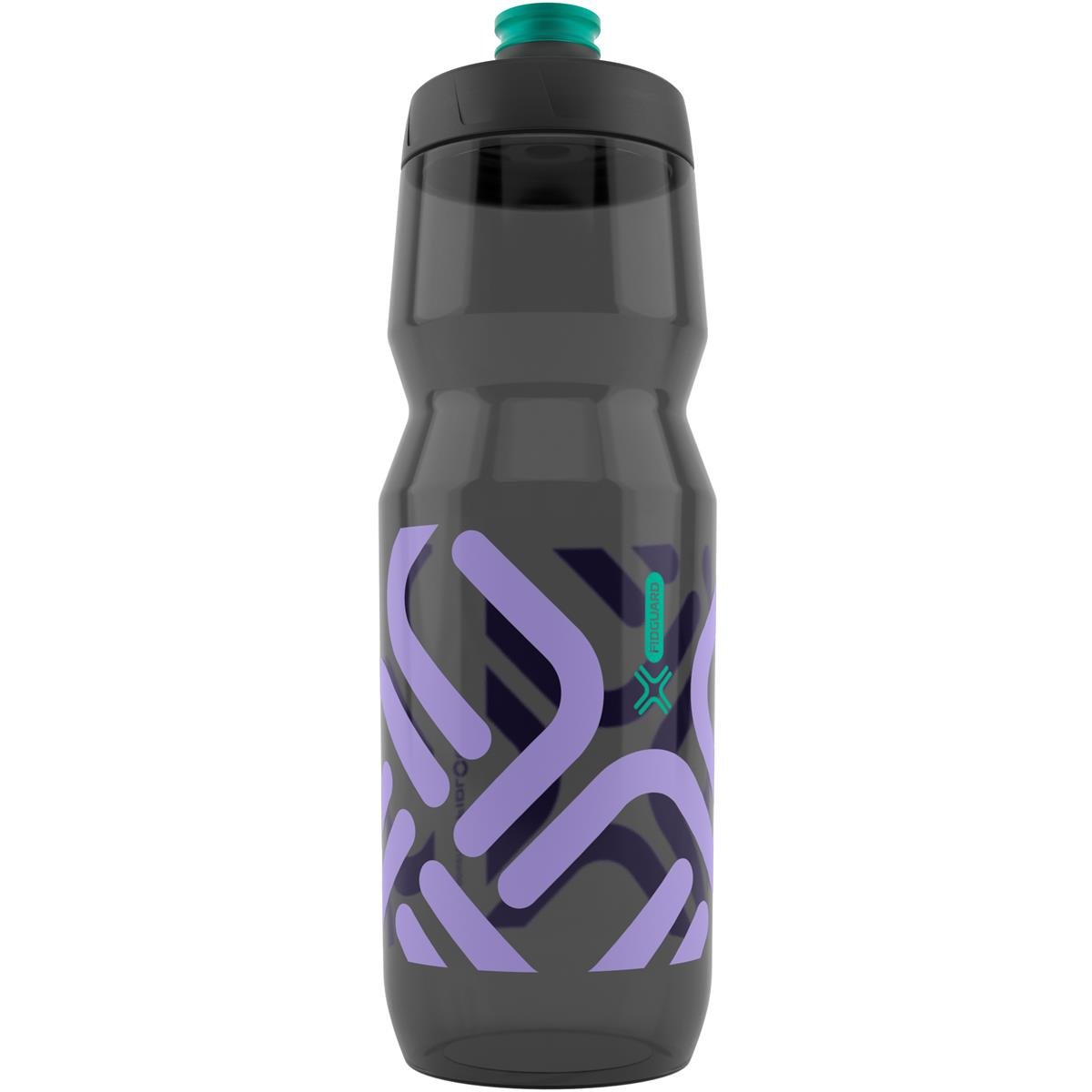 Fidlock Water Bottle Fidguard Transparent Black / Lilac, 750 ml
