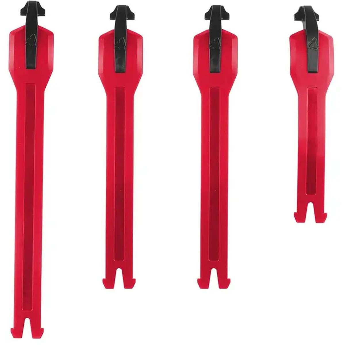 Leatt Replacement Strap Kit 4.5/5.5 Flexlock Red - 4 Pieces
