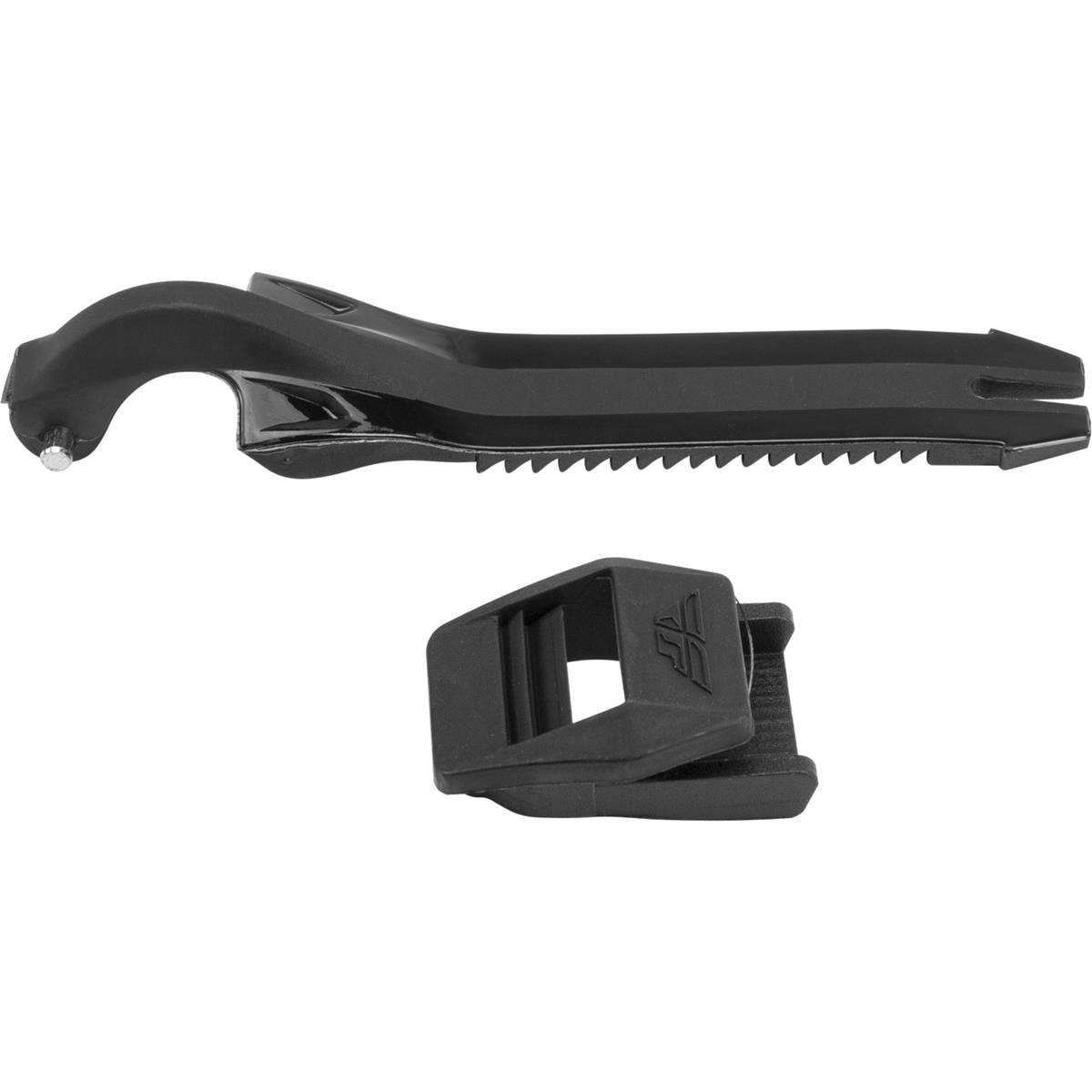 Fly Racing Replacement Strap Kit FR5 Black - Bottom