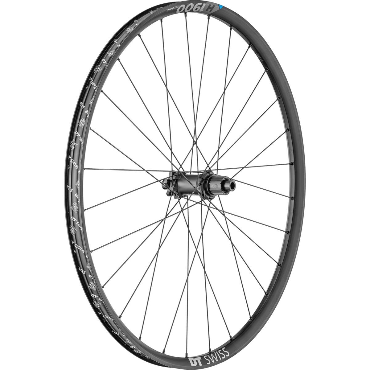 DT Swiss Wheel H 1900 Spline Rear, 27.5 Inches, Aluminum, 12x148 mm TA Boost, IS 6-Bolt, Shim 12, 30 mm