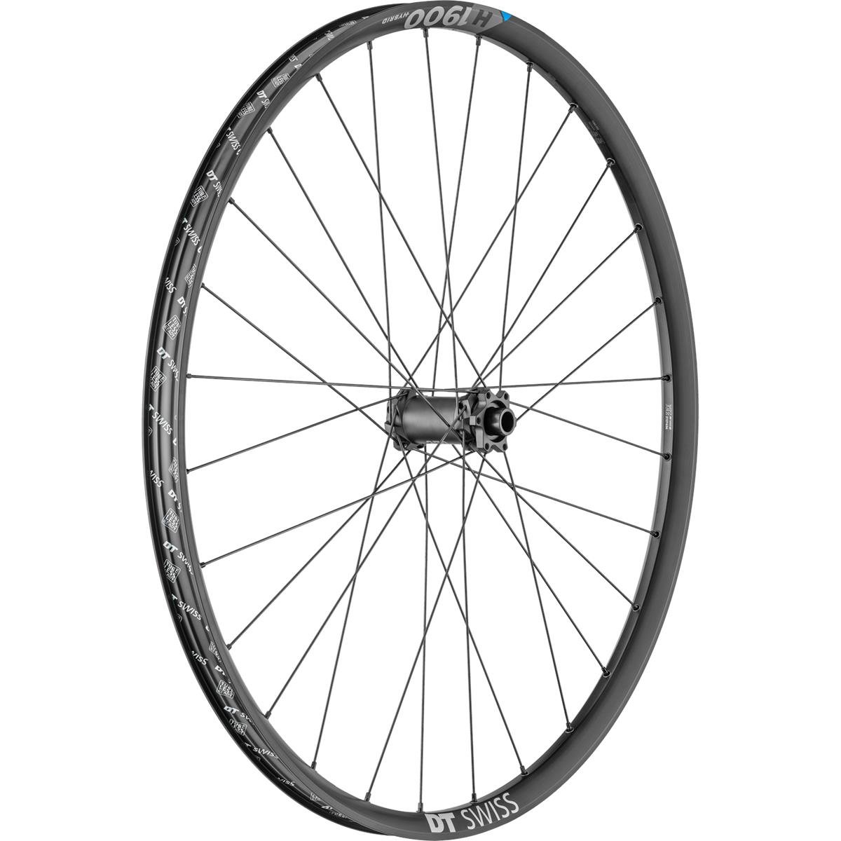 DT Swiss Wheel H 1900 Spline Front, 29 inch, aluminum, 15x110 mm TA Boost, IS 6-Bolt, 30 mm