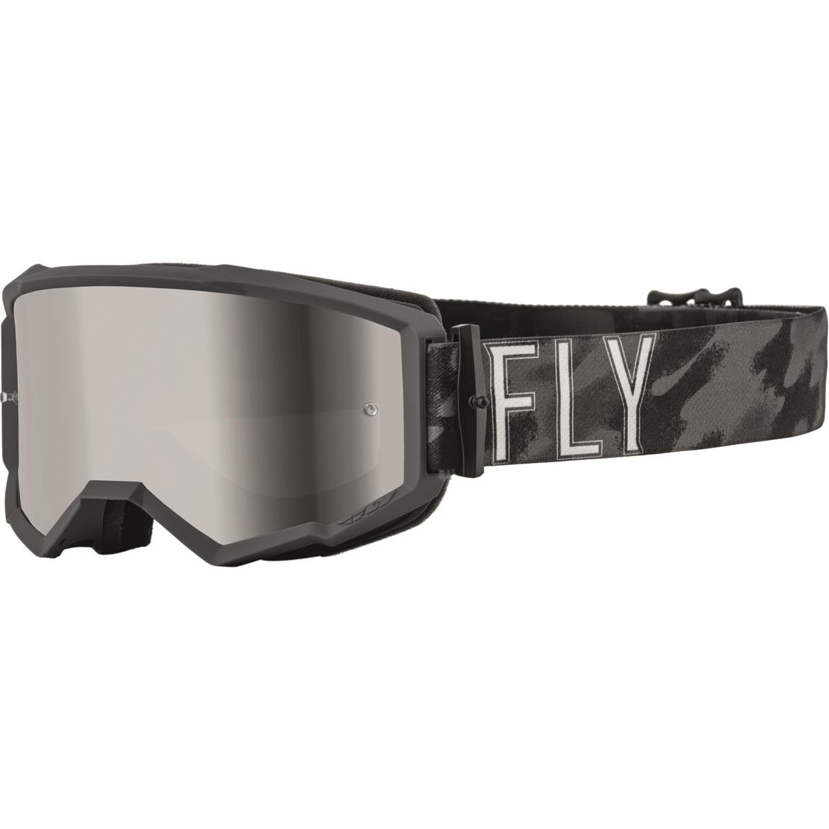 Fly Racing Crossbrille Zone SE Tactic - Camo, Mirror Lens
