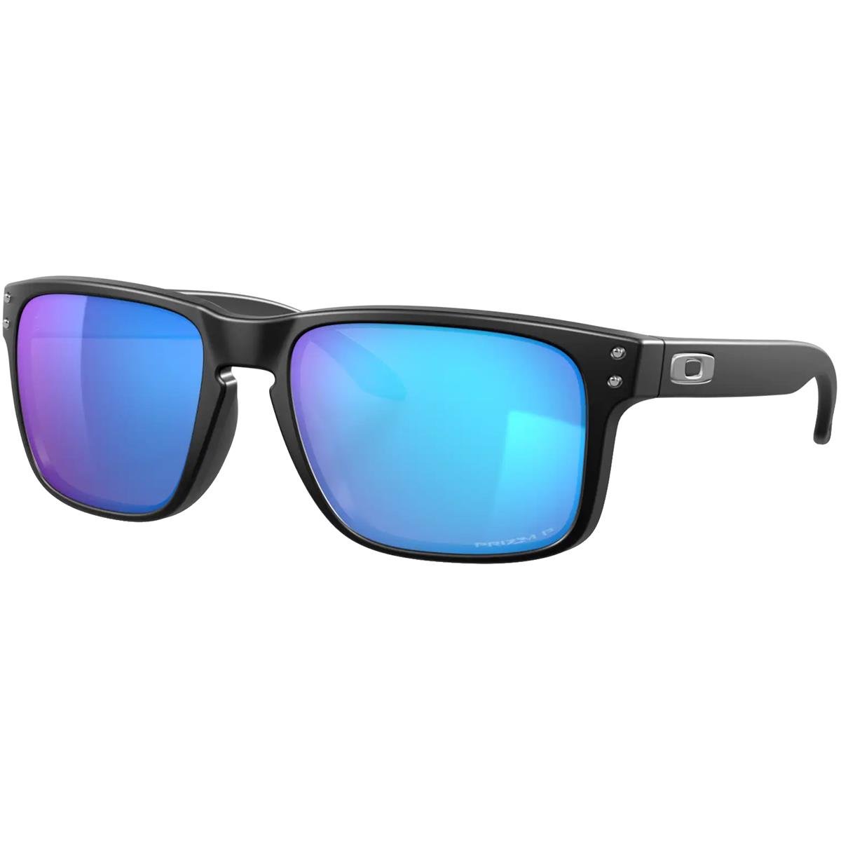 Oakley Sunglasses Holbrook Matte Black/Prizm Sapphire Polarized