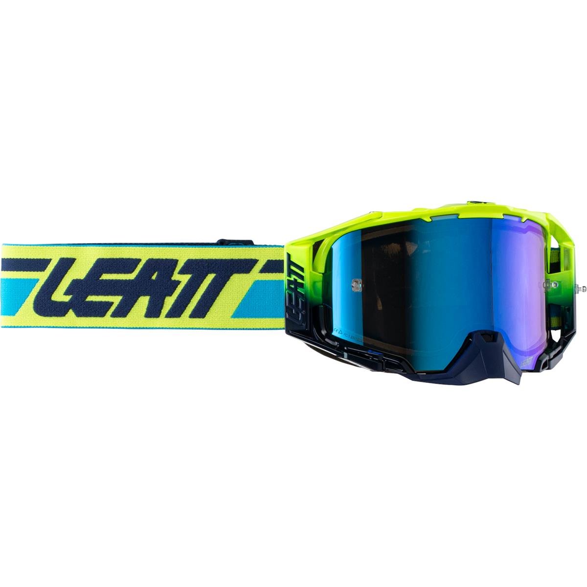 Leatt Crossbrille Velocity 6.5 IRIZ Lime/Blue