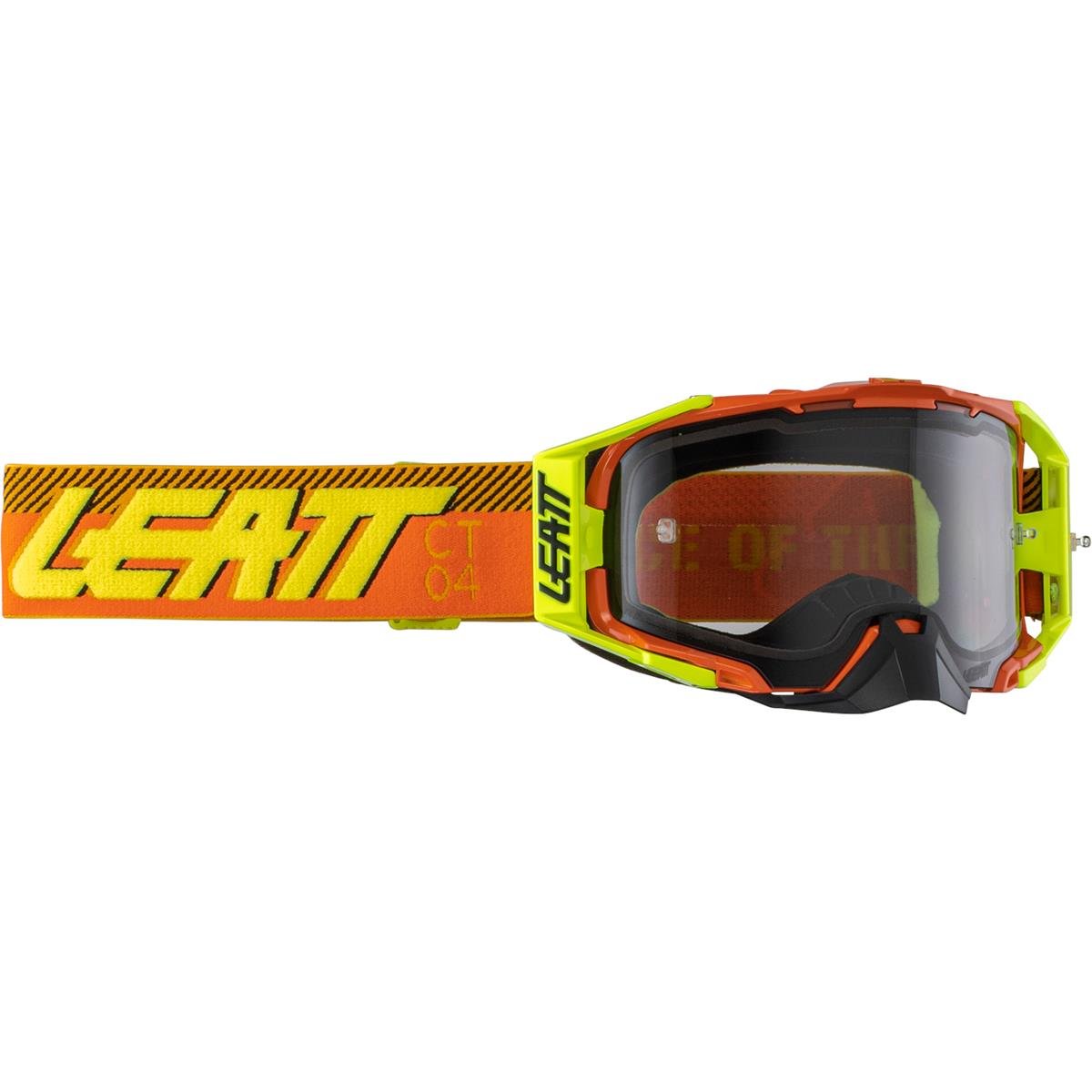 Leatt Goggle Velocity 6.5 Citrus/Light Gray