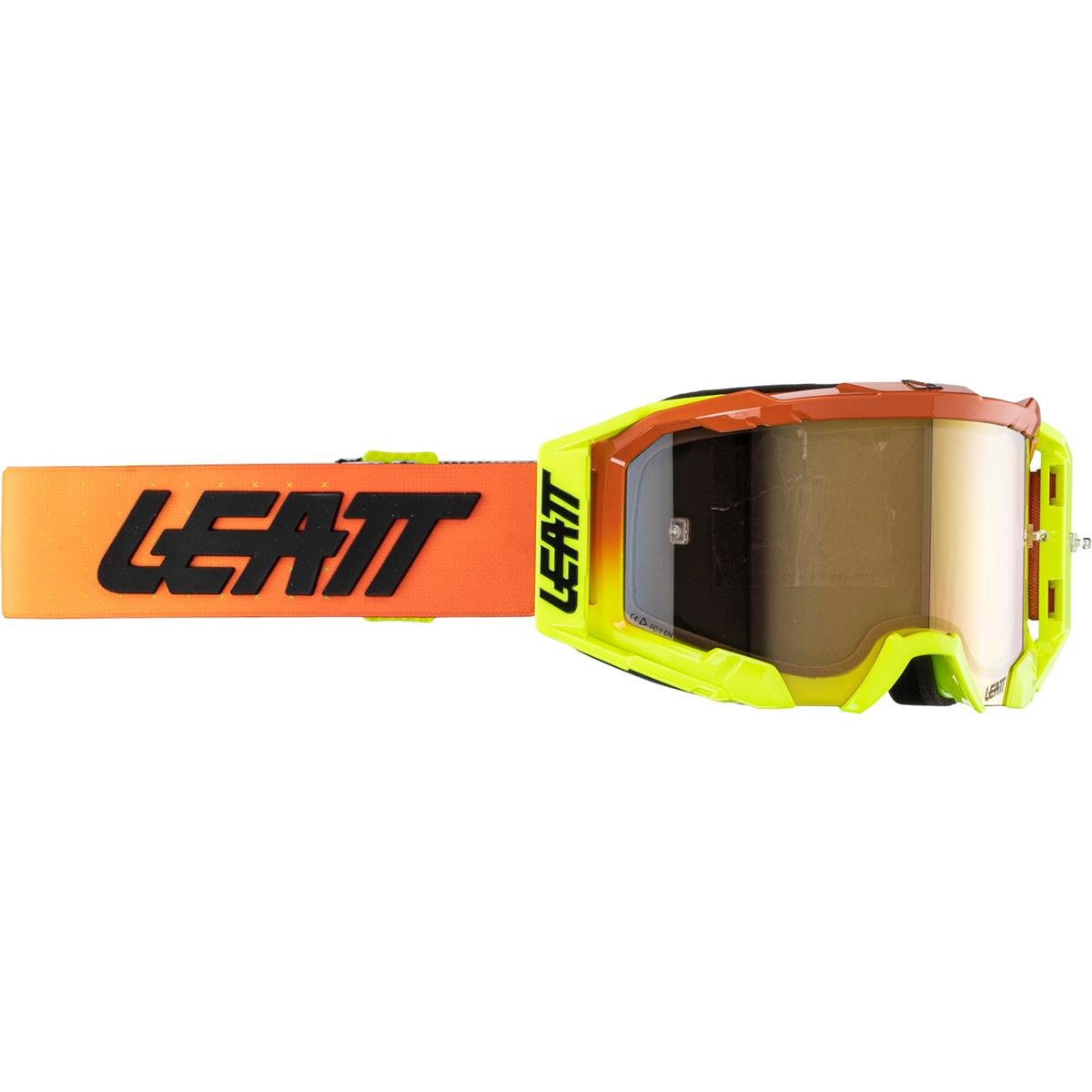 Leatt Crossbrille Velocity 5.5 IRIZ Citrus/Bronze
