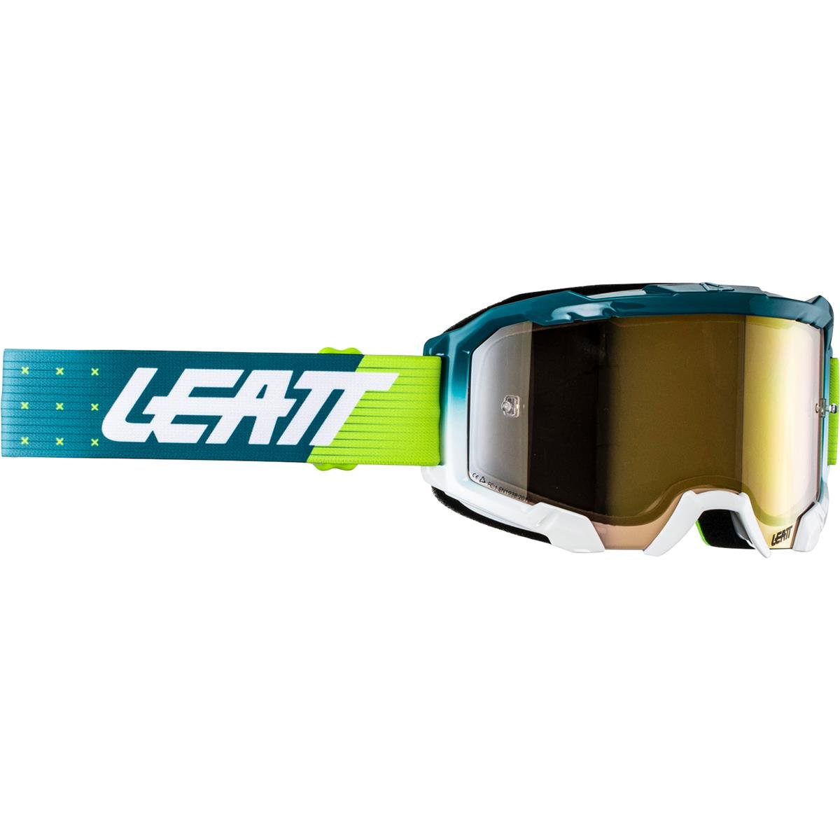 Leatt Crossbrille Velocity 4.5 IRIZ Acid/Fuel Bronze