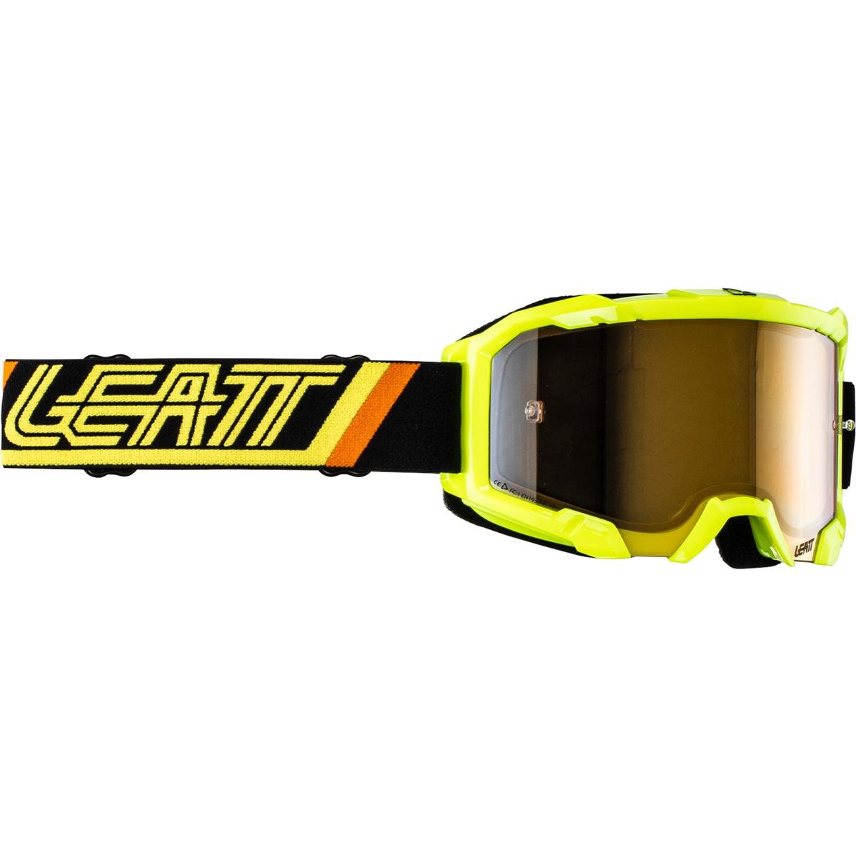Leatt Crossbrille Velocity 4.5 IRIZ Citrus/Bronze