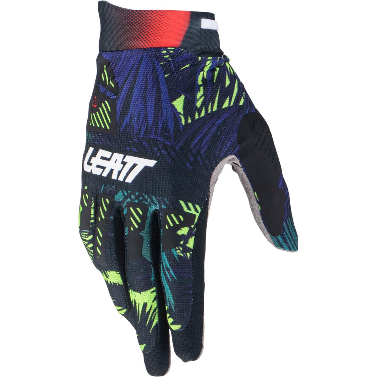 Leatt Gloves Moto 2.5 X-Flow Black/Blue/Green