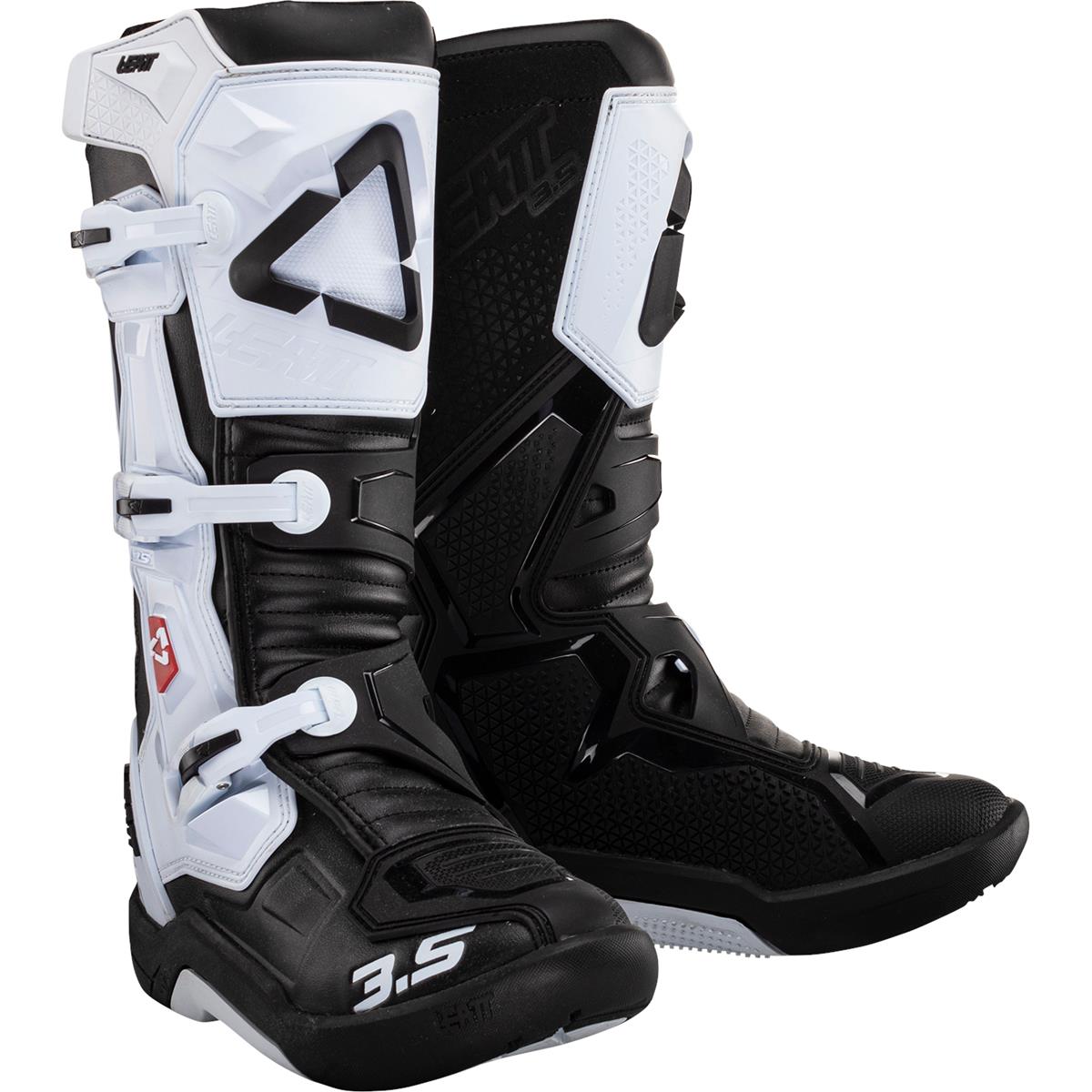 Leatt MX Boots 3.5 White