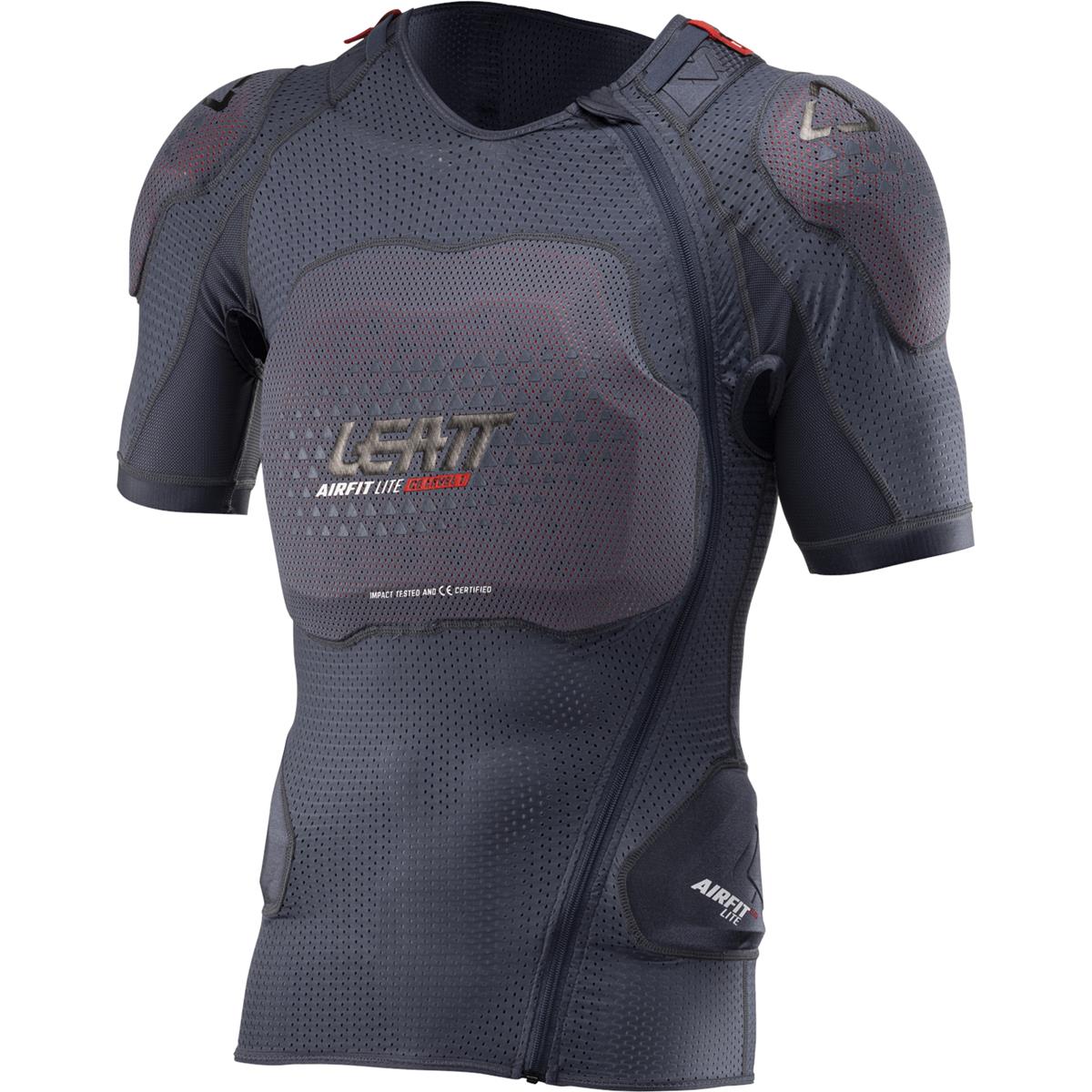 Leatt Protector Shirt Short Sleeve 3DF AirFit Lite Evo Gray