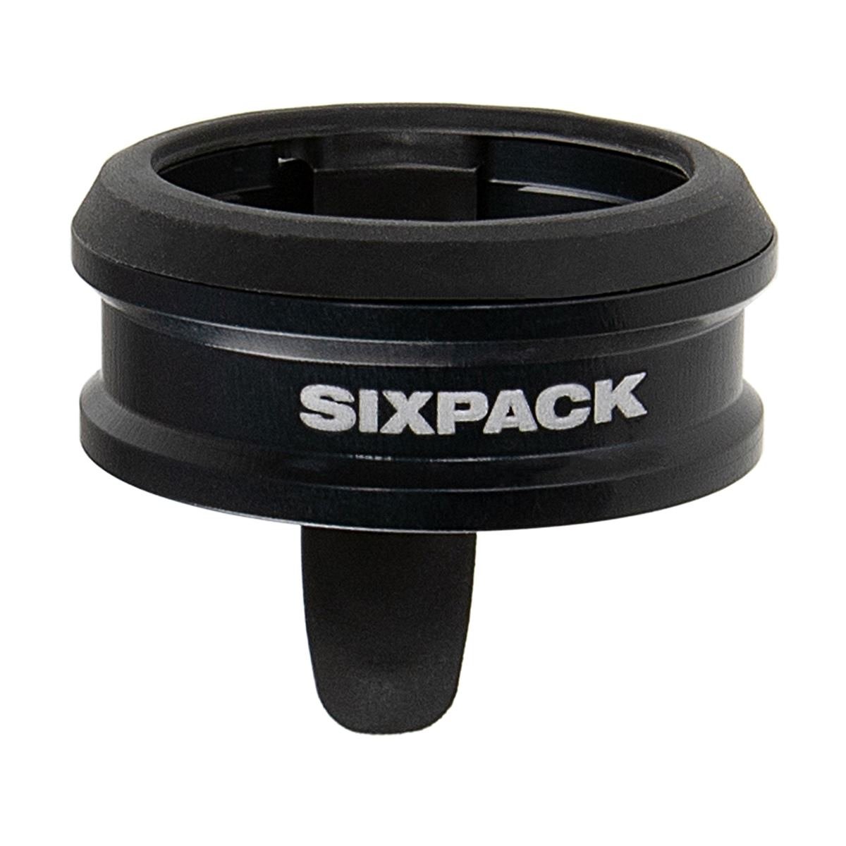 Sixpack sealed Seat Clamp Your Part Midnight Black, 34.9 mm / 36.4 mm