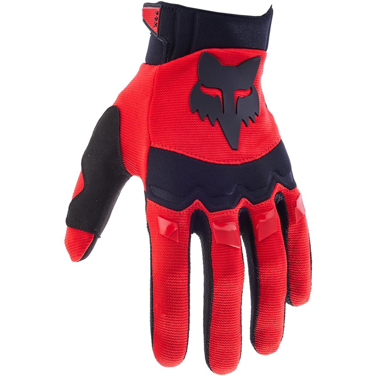 Fox Gloves Dirtpaw Flo Red