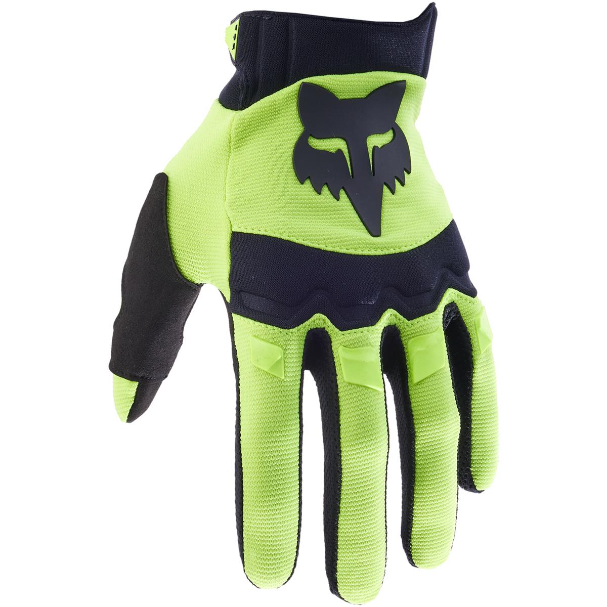 Fox Gloves Dirtpaw Flo Yellow