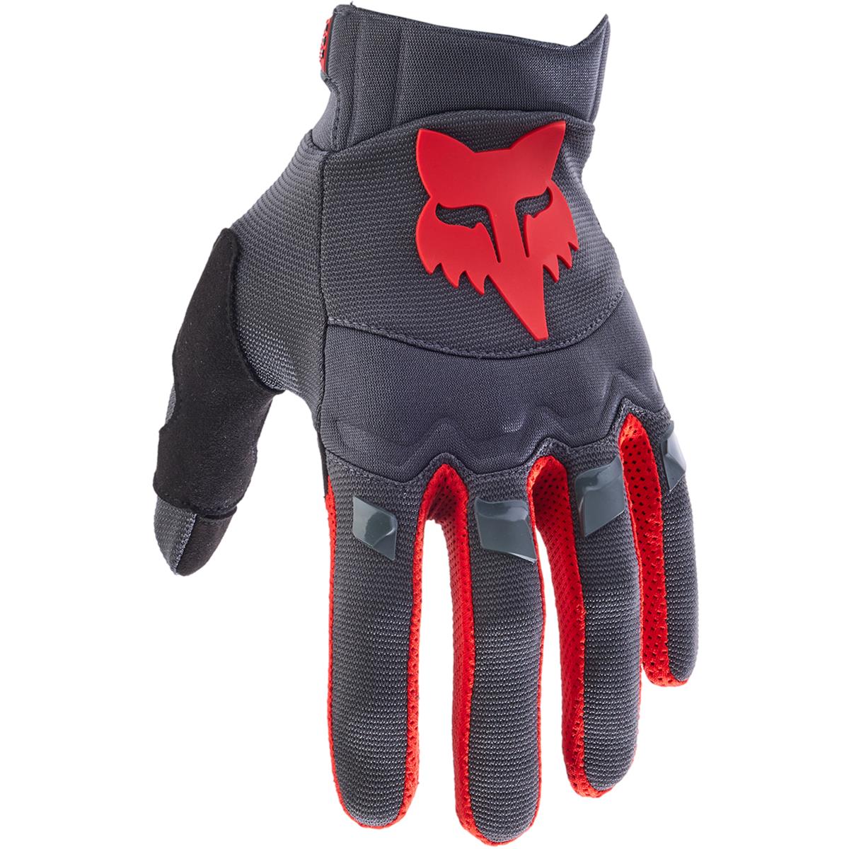 Fox Handschuhe Dirtpaw CE Grau/Rot
