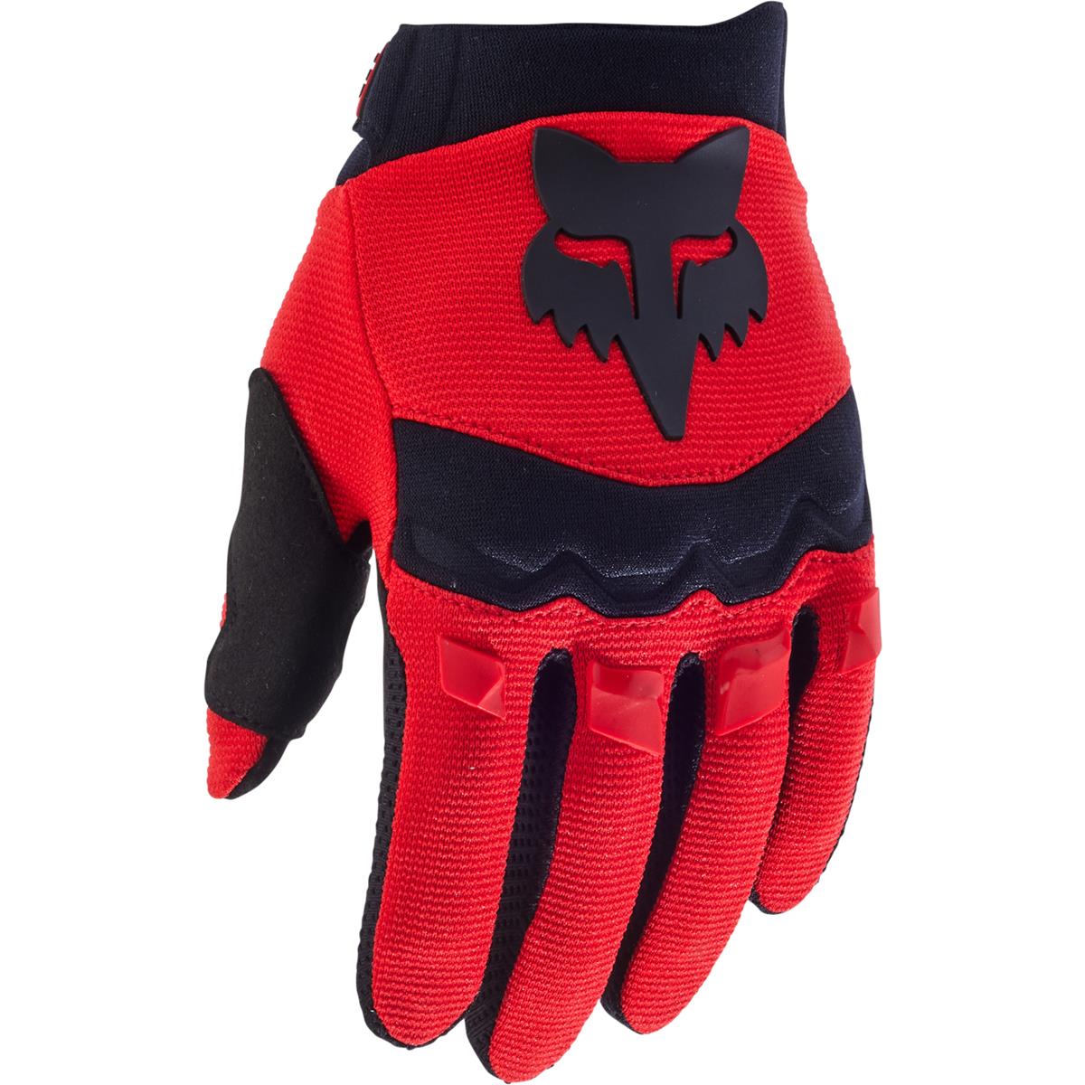 Fox Kids Gloves Dirtpaw Flo Red