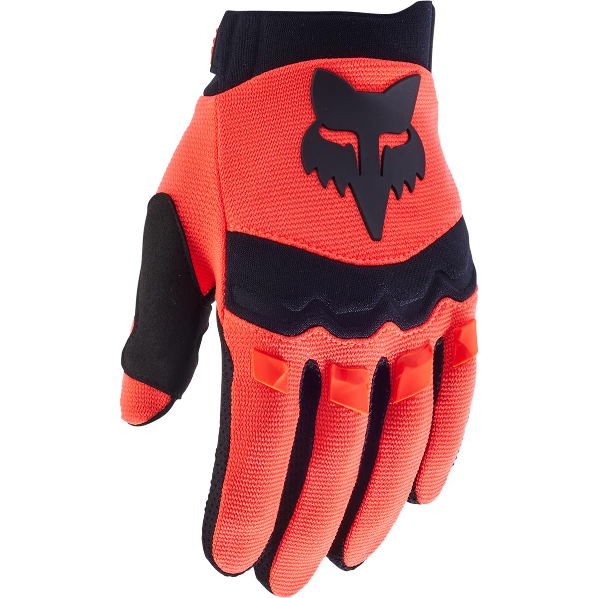 Fox Kids Gloves Dirtpaw Flo Orange