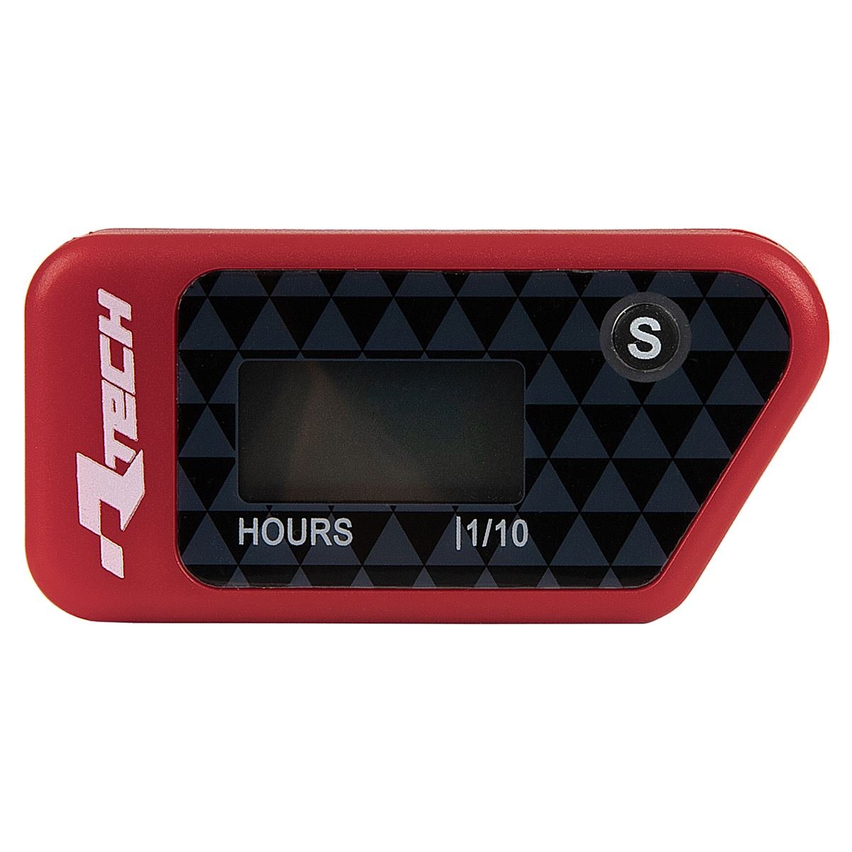 RTECH Hour Meter  Wireless, Red