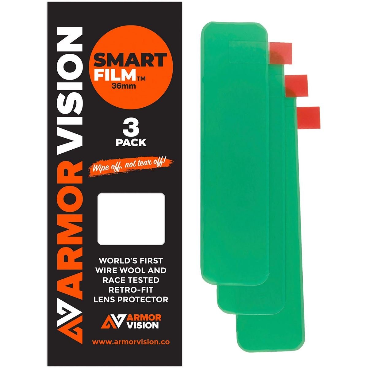 Armor Vision Smart Film Lens Protector  3er Pack